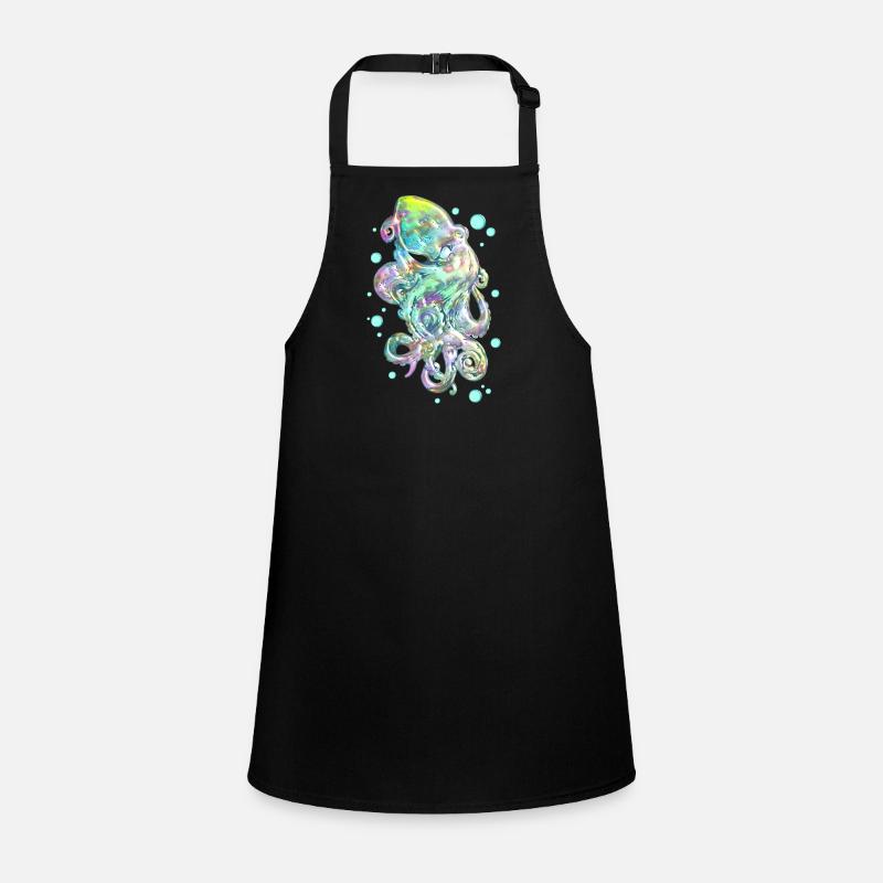 Oktopus Schürze für Kinder