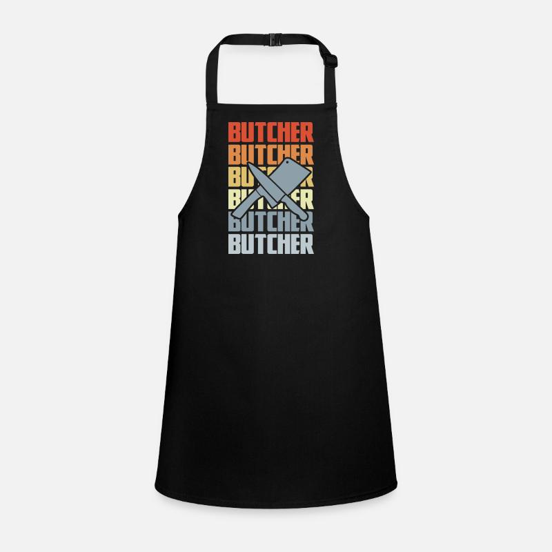 Retro Butcher Children's Apron