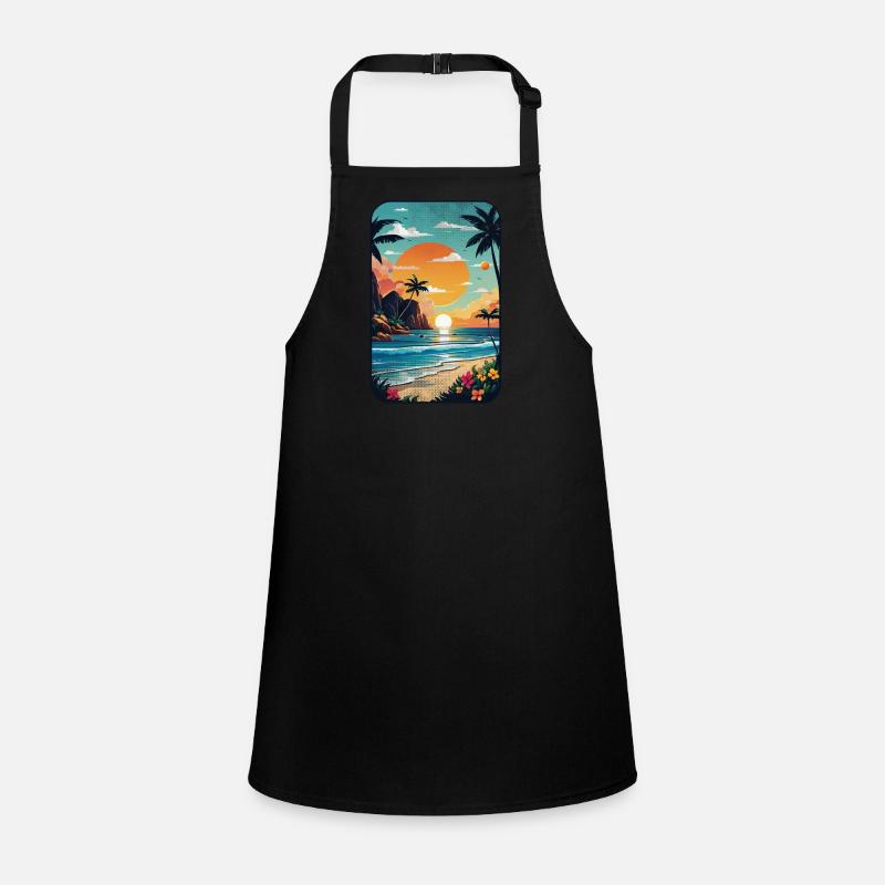 plage vacances soleil mer Tablier Enfant