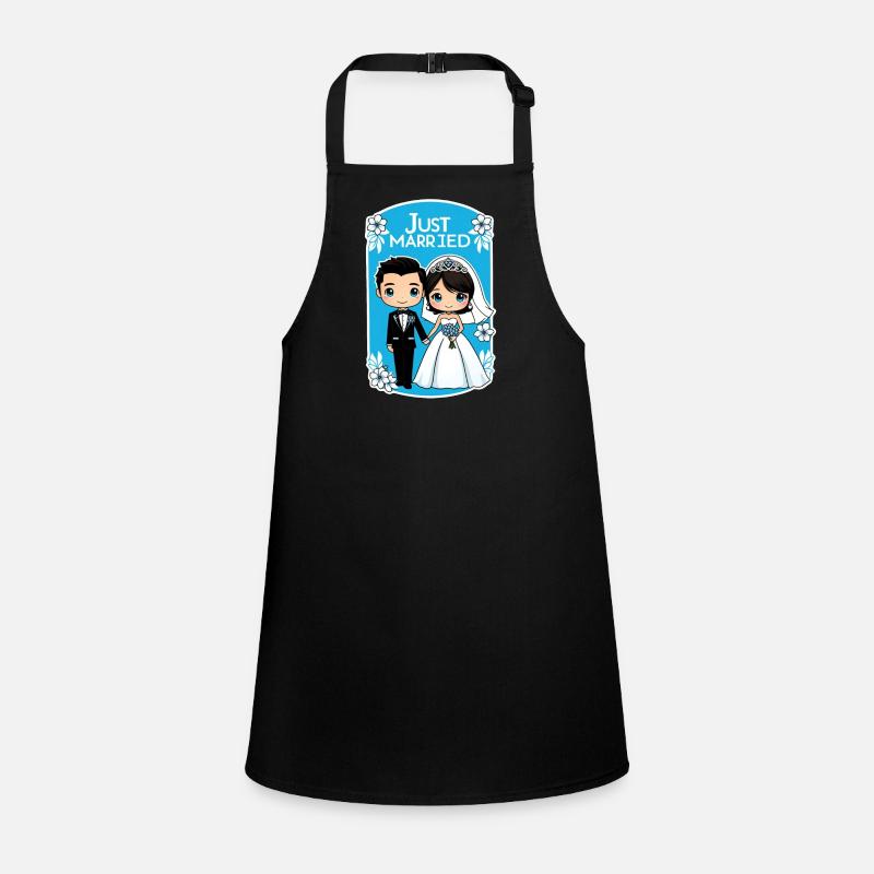 Just Married - For Wedding Children's Apron