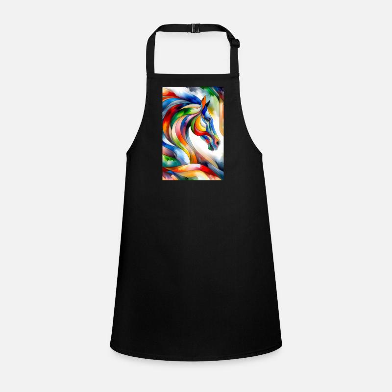 Horse abstract Children's Apron