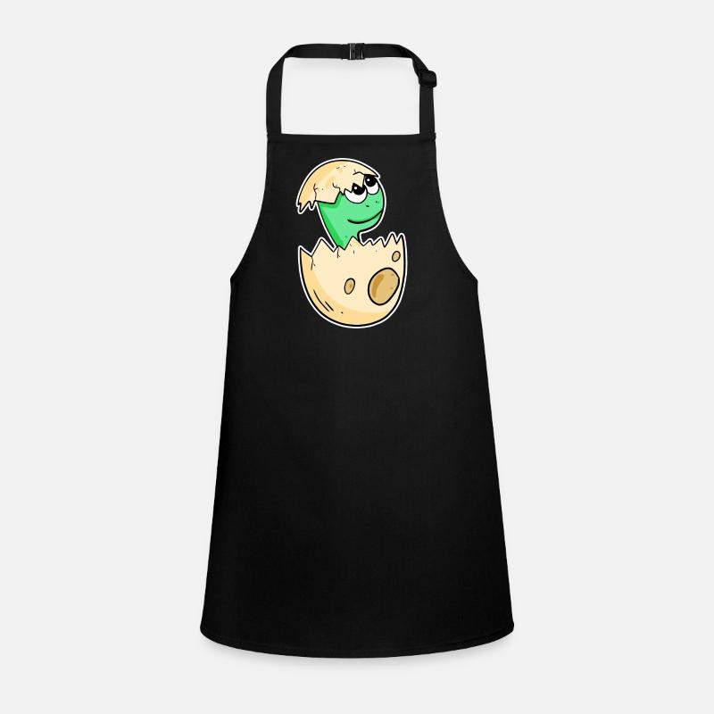 Baby dinosaur in egg Children's Apron