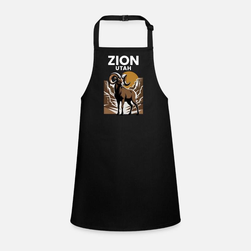 Zion Utah Sunset Children's Apron