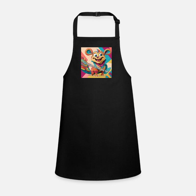 Tschäätt tschie pie tie CHATGPT Schürze für Kinder