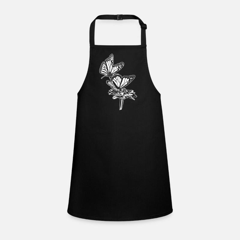 Monarch Butterfly Sketch Graphic Butterfly Lovers Tablier Enfant