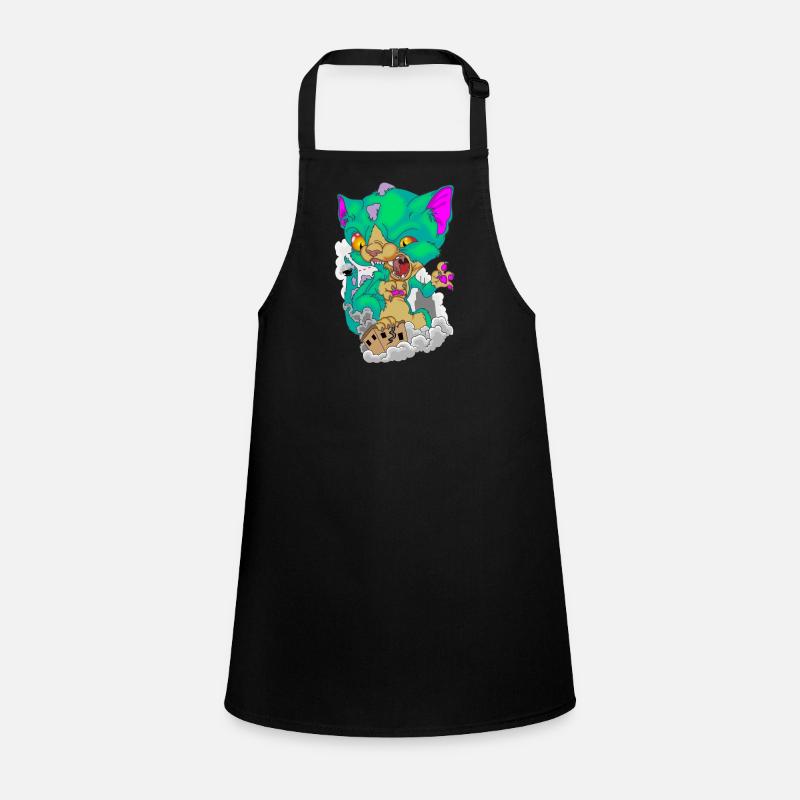 Katze Chaton Monstre Chat Tablier Enfant