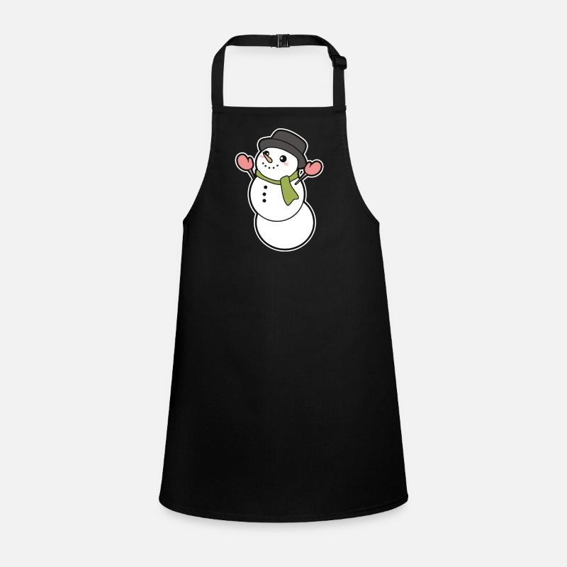 Snowman Children's Apron