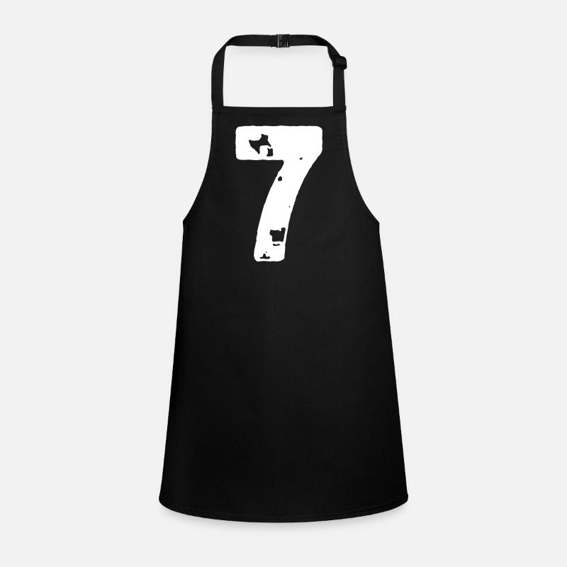 7 Maillot numéro Tablier Enfant