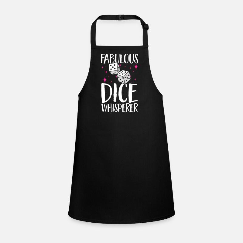 Bunco Dice Game Children's Apron