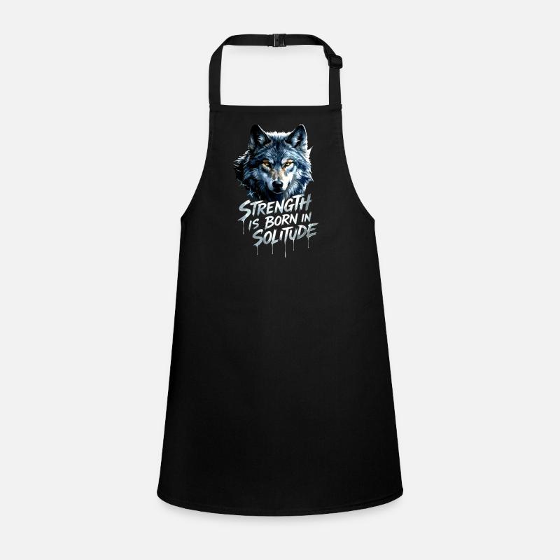 Wolf's Head Motivation Children's Apron