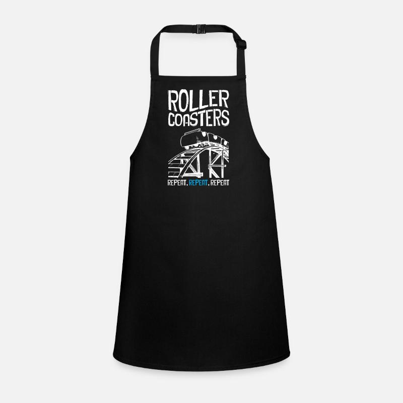 Roller Coaster Repeat Children's Apron