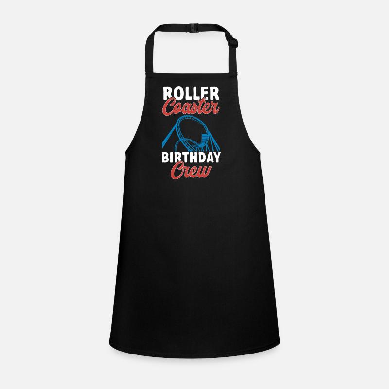 Roller Coaster Roller Coaster Amusement Park Children's Apron
