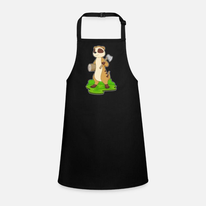 Forêt de la Hache du Bûcheron Suricate Tablier Enfant
