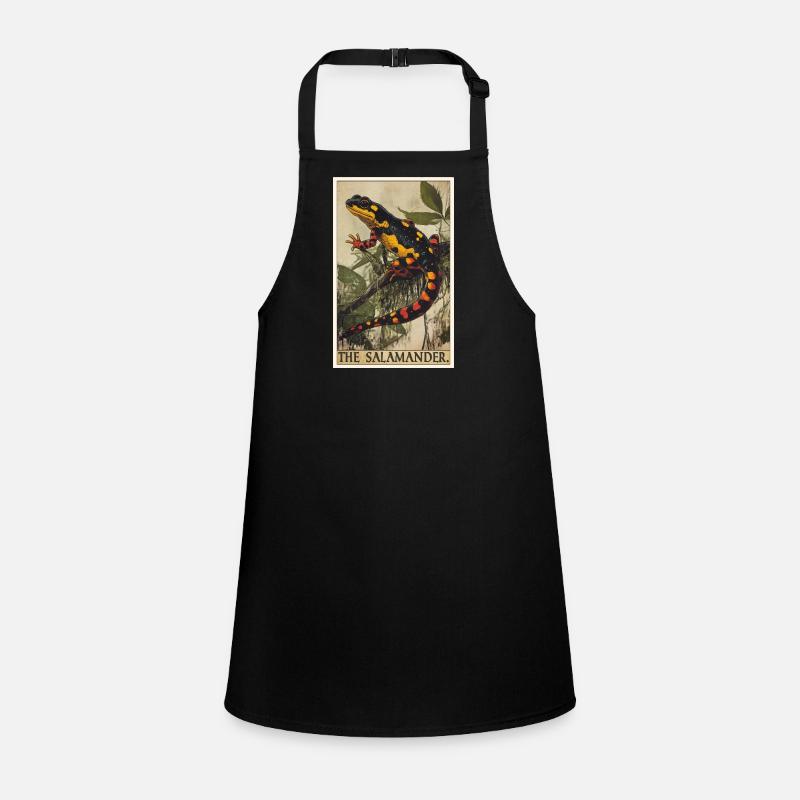 Feuersalamander Salamander Schürze für Kinder