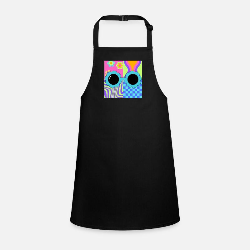 80s Flower Power Children's Apron