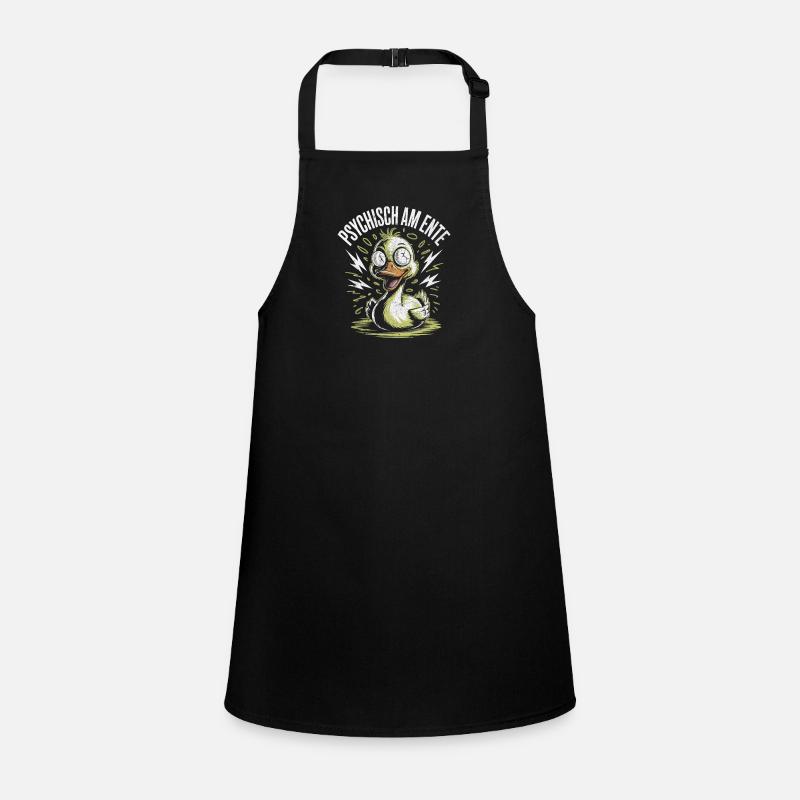 Psychically on the duck Children's Apron