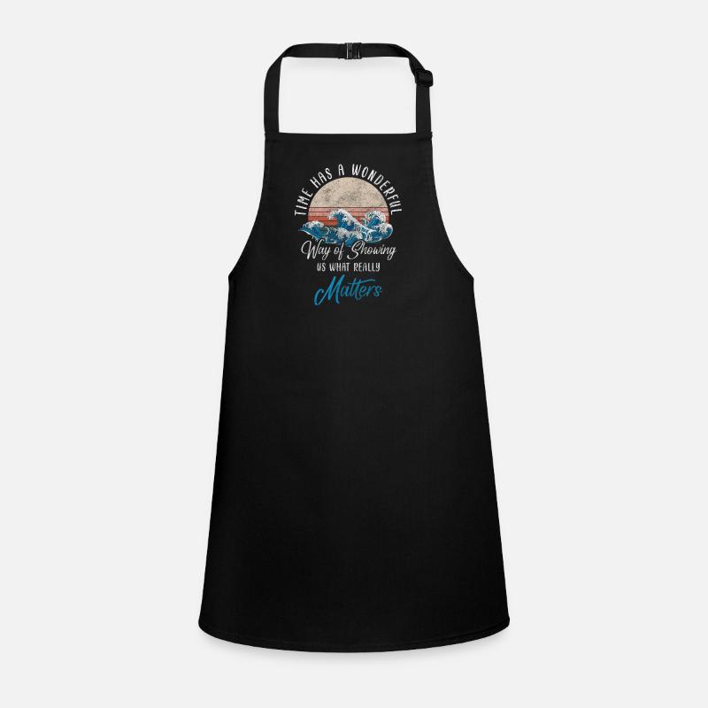 Clock Life Art Children's Apron