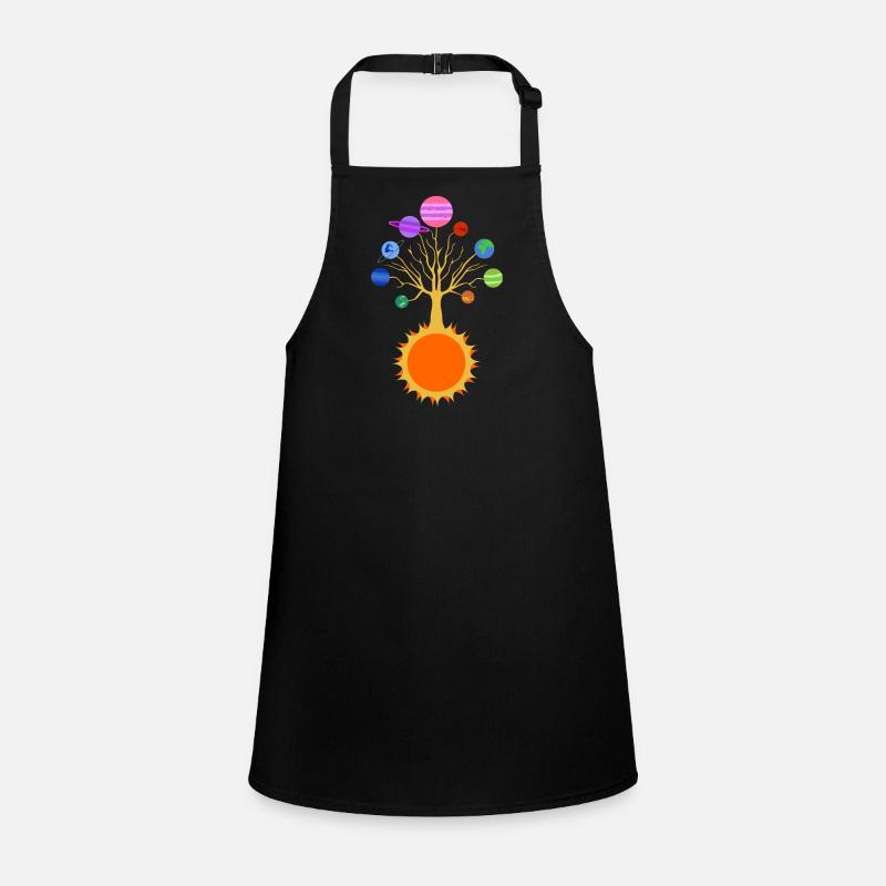 Solar System Tree Children's Apron