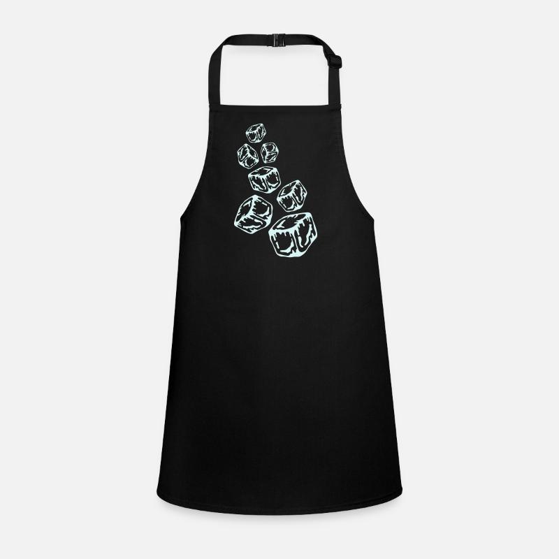 Ice Cubes Design Schürze für Kinder