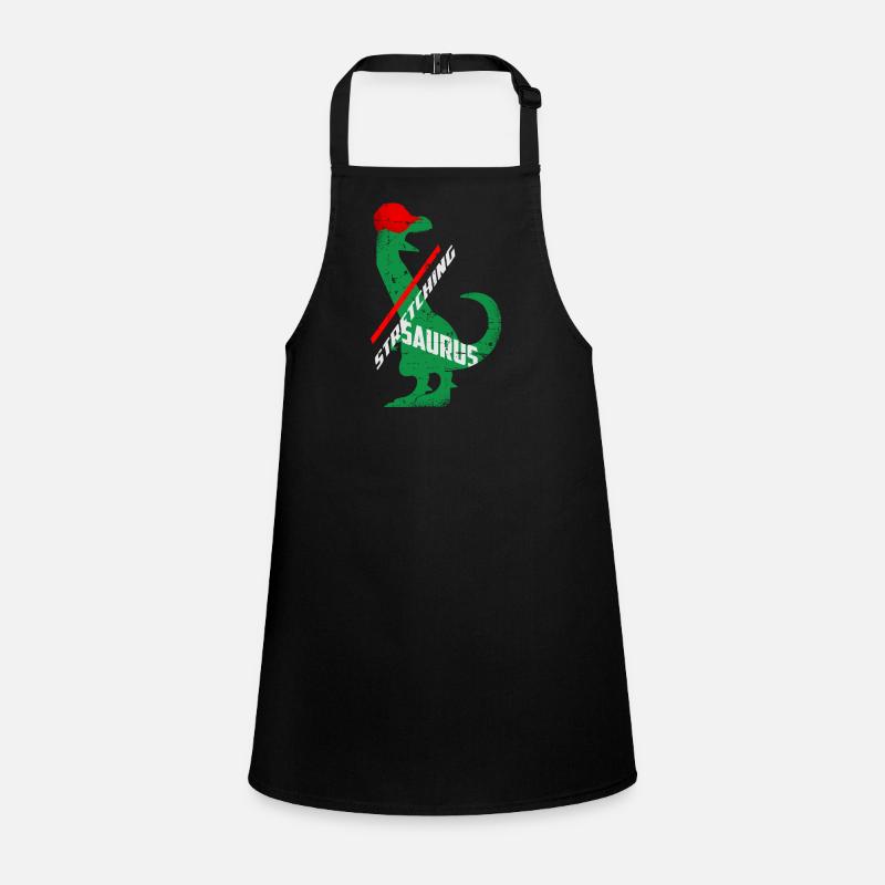 Stretching Dino Children's Apron