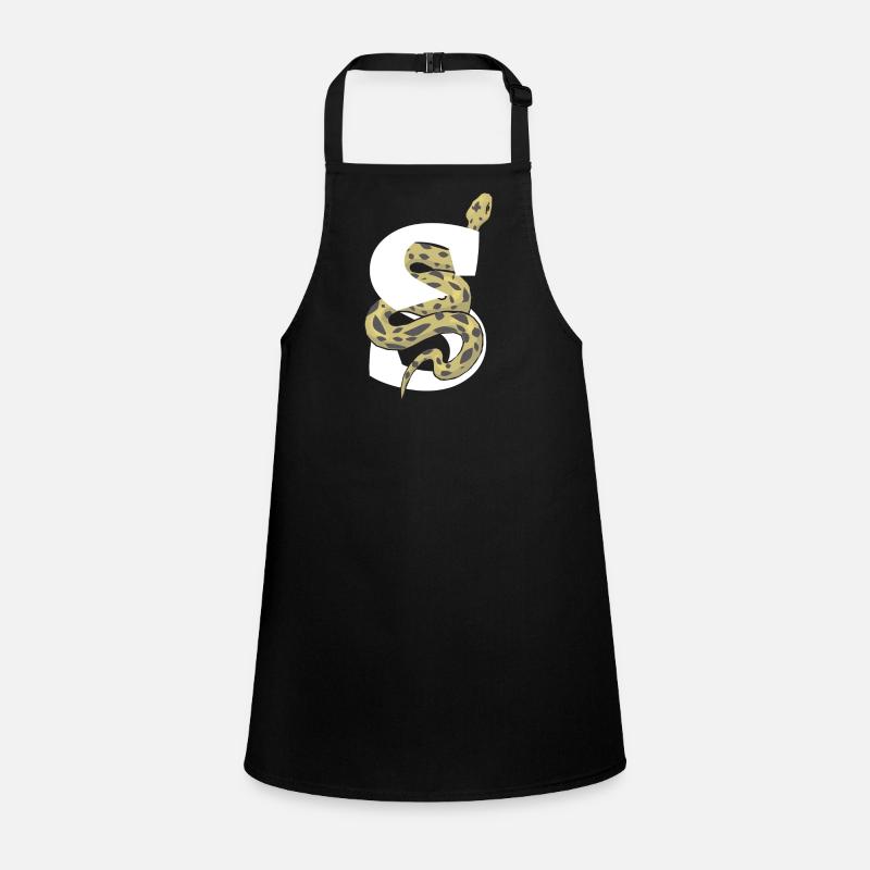 Lettre s serpent Tablier Enfant