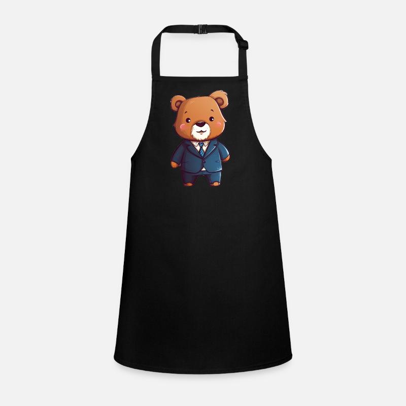 Ours exécutif - Tablier Enfant - noir