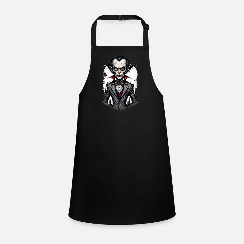 A Big-headed Vampire 5 Children's Apron