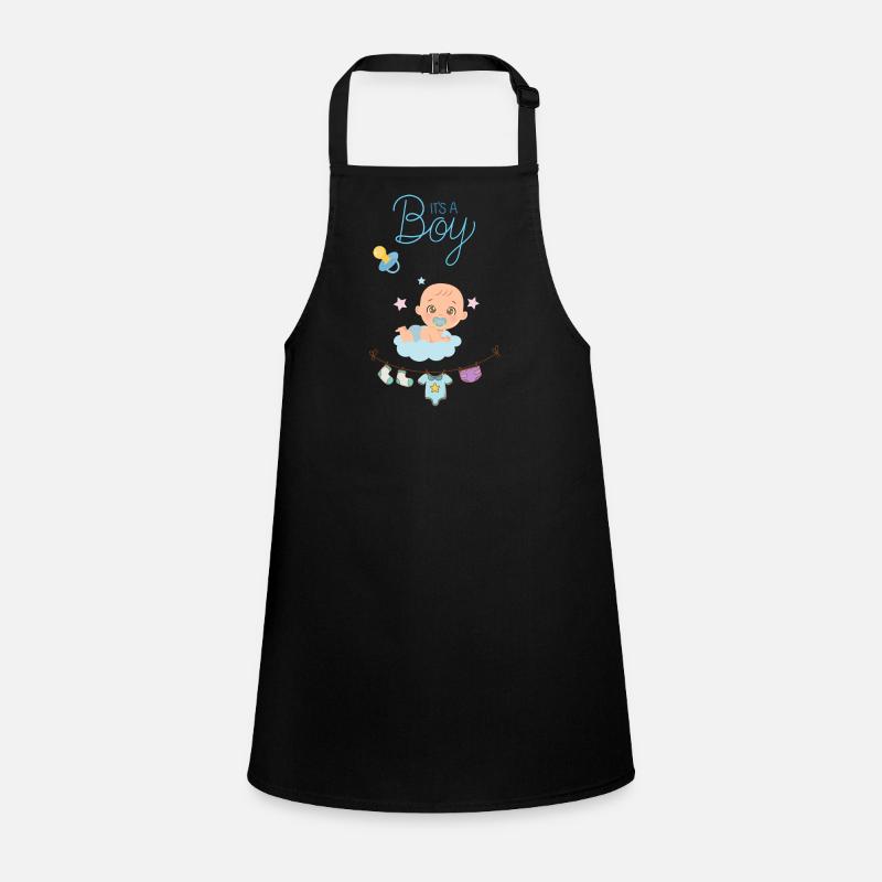 It's a boy Children's Apron