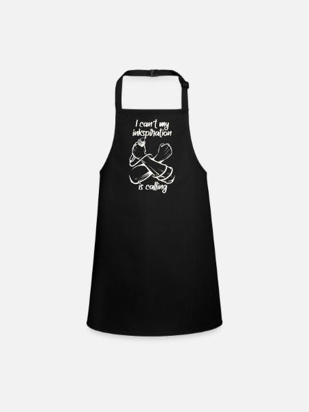 Poetry Slam Ink Stimulation Slam Poetry - Children's Apron - black - Front