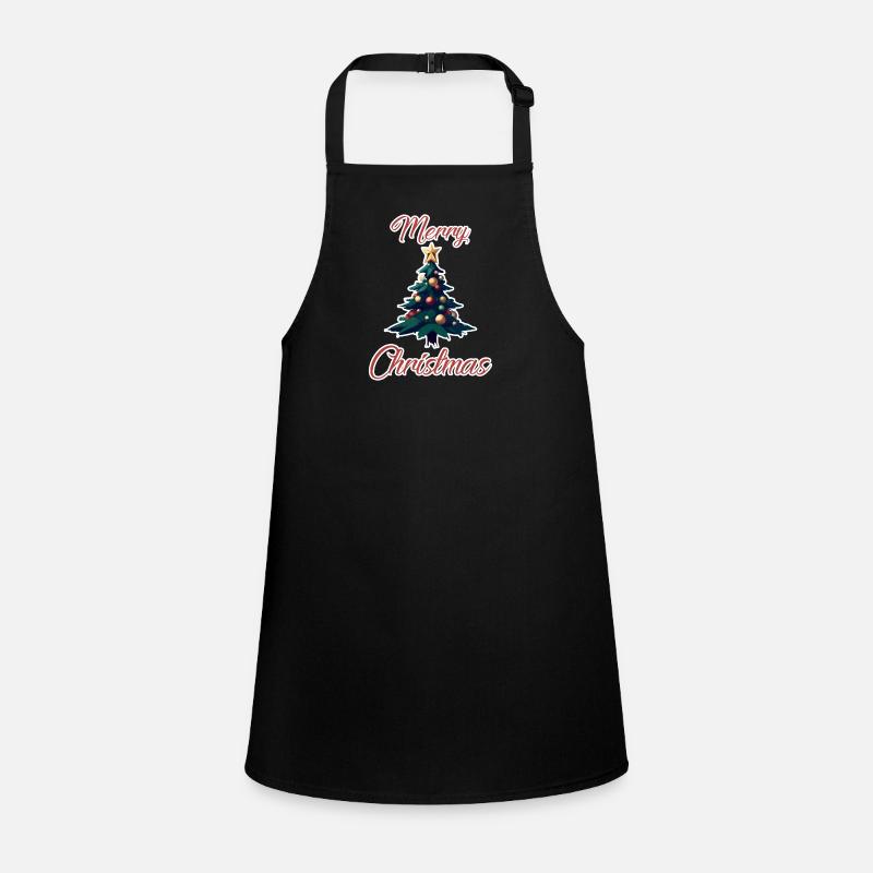Christmas Tree (Stroke) Children's Apron