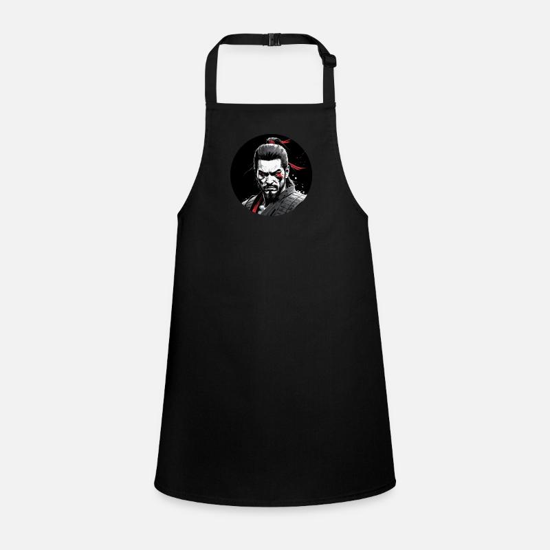 Fierce Samurai Children's Apron
