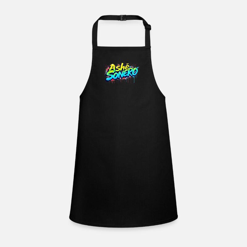 Ashe Sonero Graffiti Rainbow Children's Apron