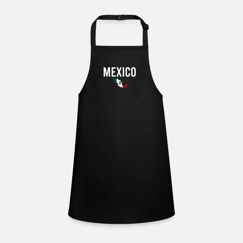 Mexique Carte Drapeau mexicain Mexicains Tablier Enfant