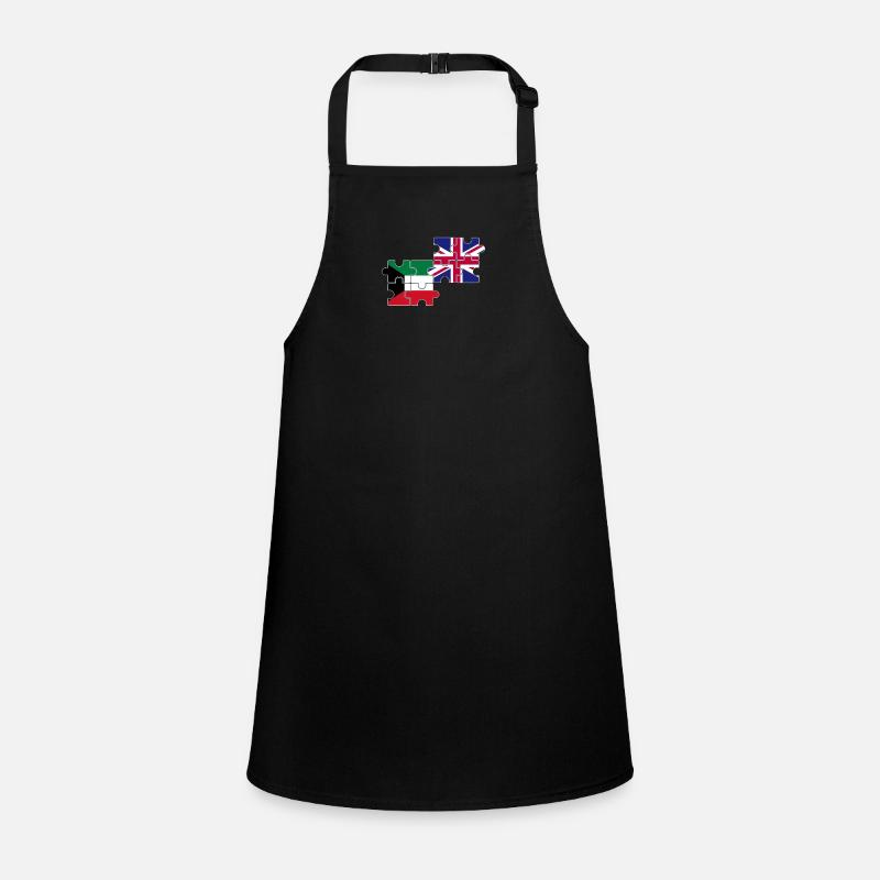 Kuwait UK Flag British Kuwaiti Children's Apron