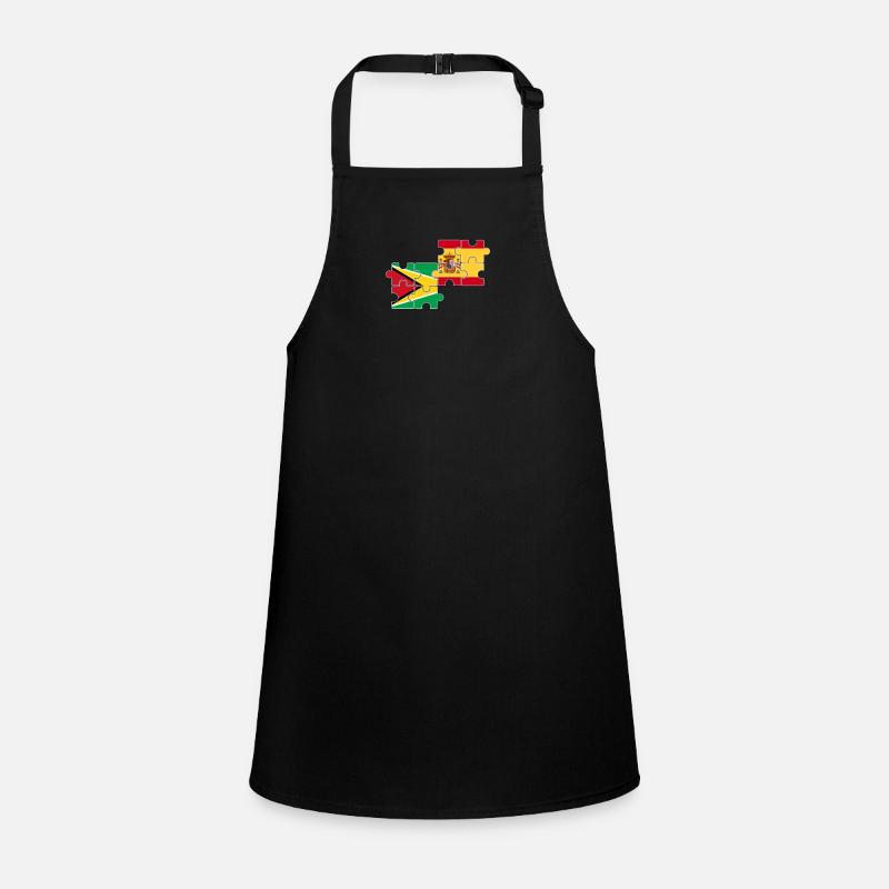 Drapeau de la Guyane, Espagne, Guyanais Tablier Enfant