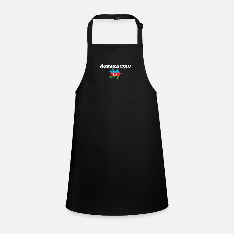 Azerbaijan Map Azerbaijan Flag Children's Apron