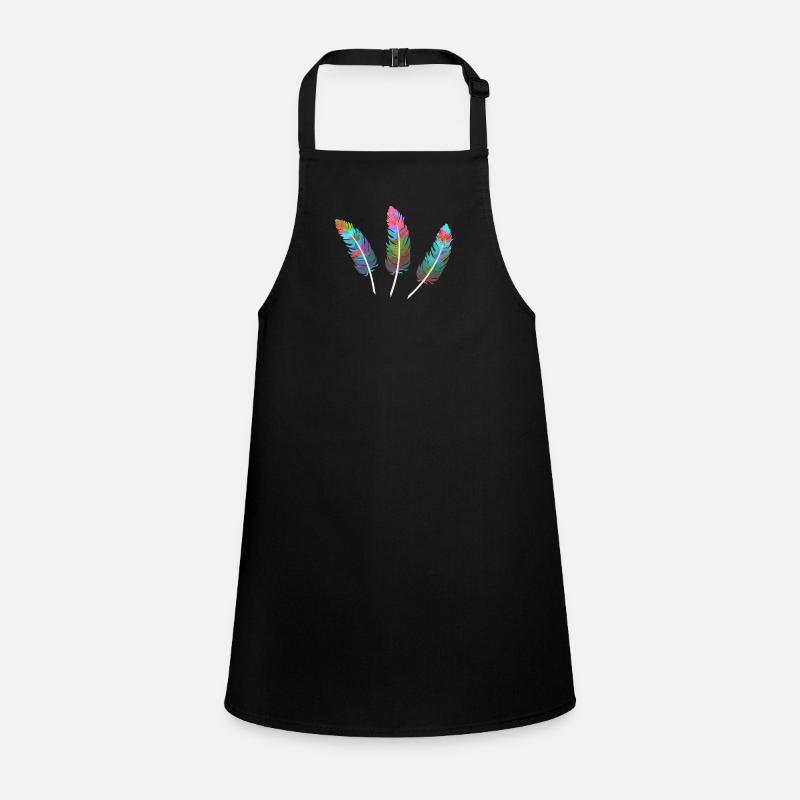 feathers,colorful,feather,graffiti Children's Apron
