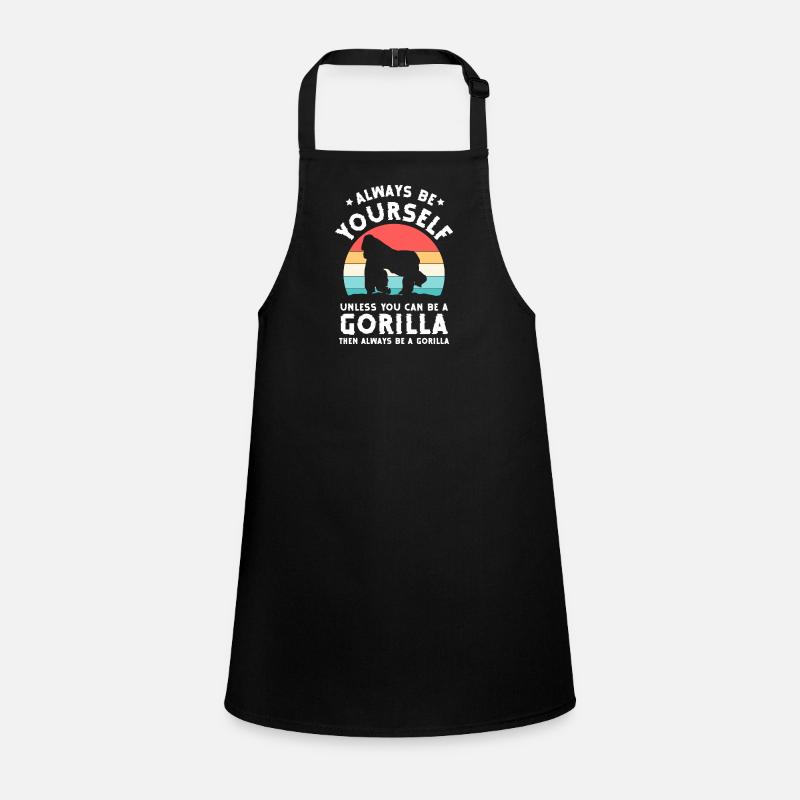 Monkey animal chimpanzee nature Children's Apron
