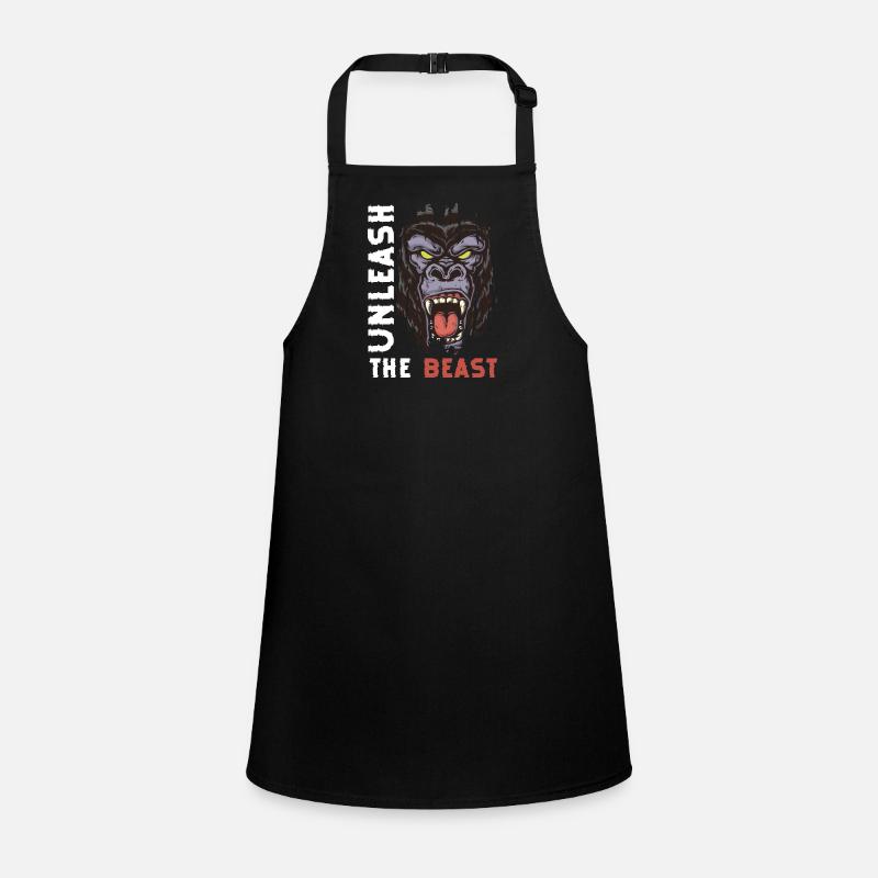 Monkey primate chimpanzee Children's Apron