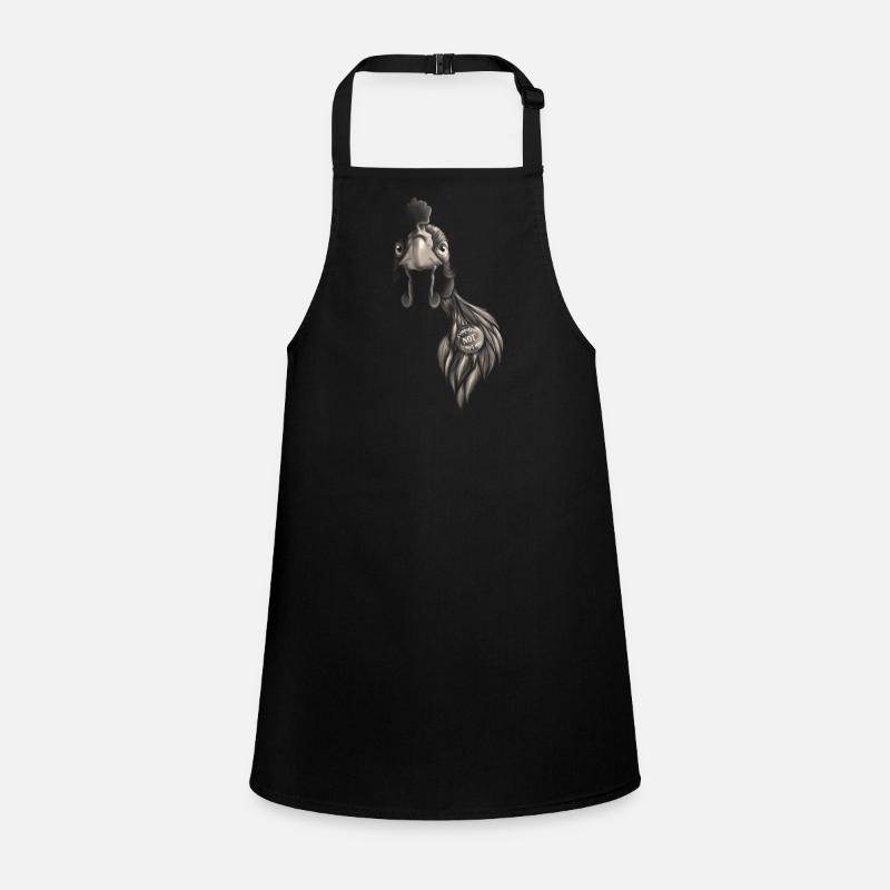 Someone NOT something - Children's Apron - black