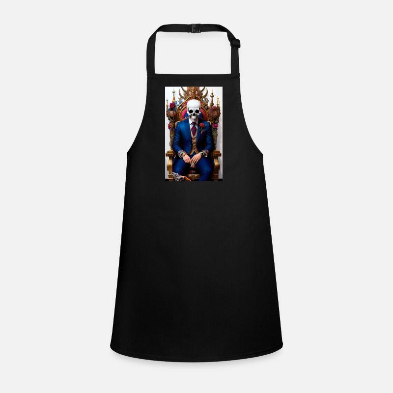 ARTWORK Skull Throne Children's Apron