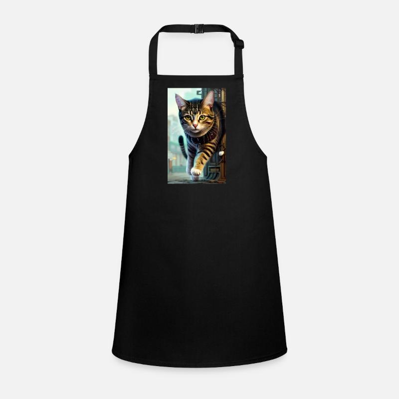 Chat | Animal de compagnie | Fan de chat | mignon | Chaton Tablier Enfant