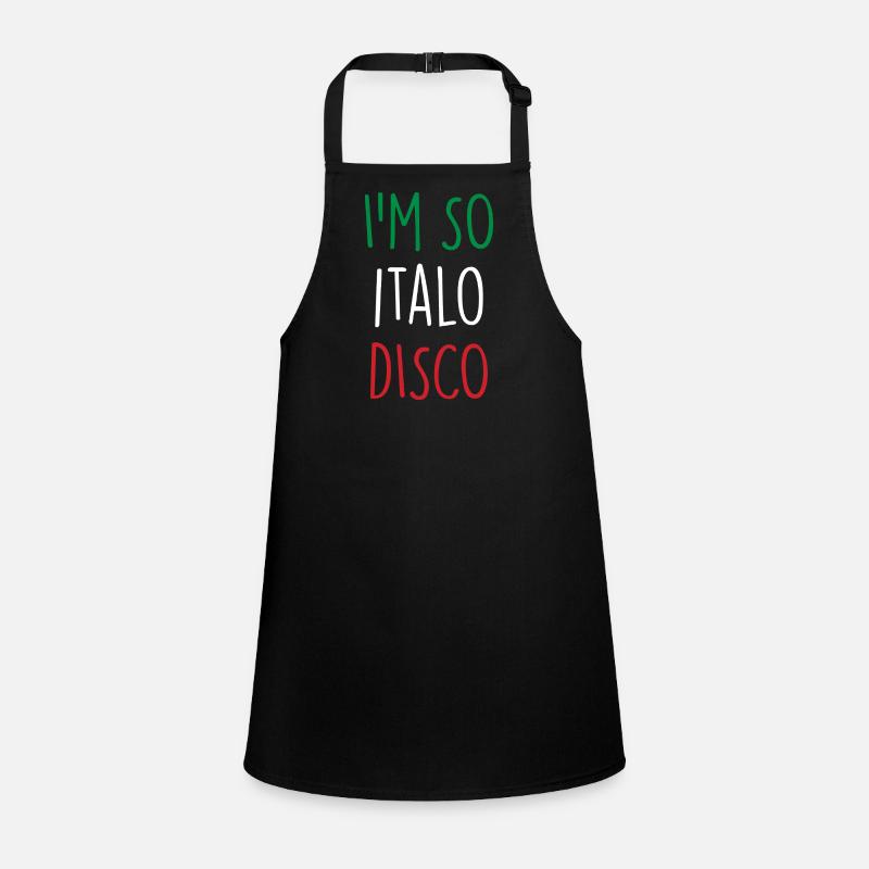 Italo Disco Schürze für Kinder