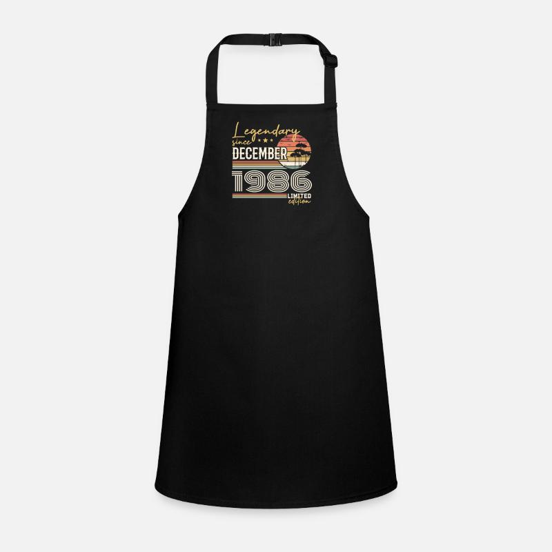 39th Anniversary Gift December 1986 Children's Apron