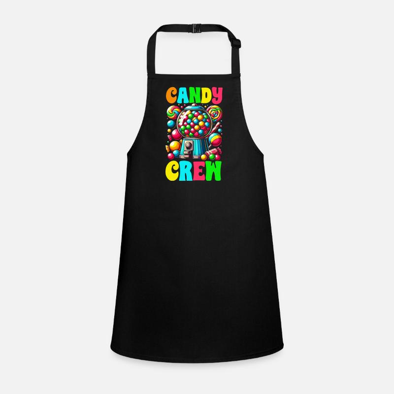 Candy Crew Decoration Candy Lover Sweet Tooth Children's Apron