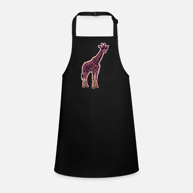 Cool Giraffe Sunglasses Children's Apron