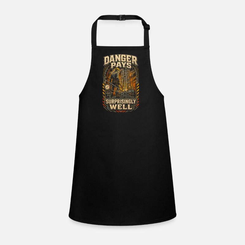 Oil rig rig worker Children's Apron