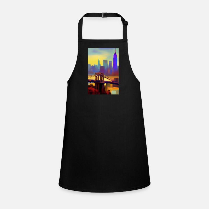 New York City Skyline Children's Apron