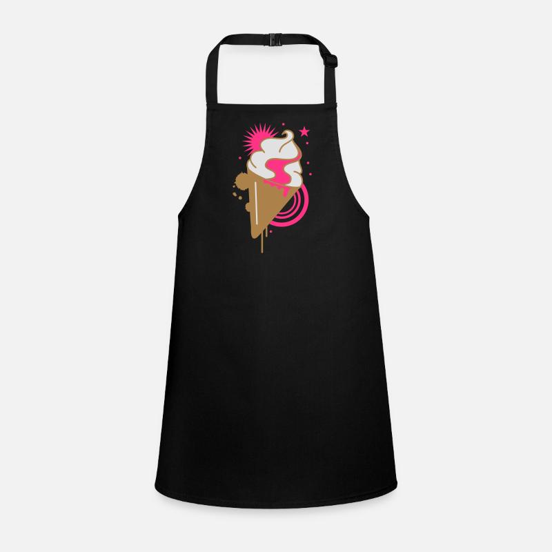 A cone with soft ice Children's Apron