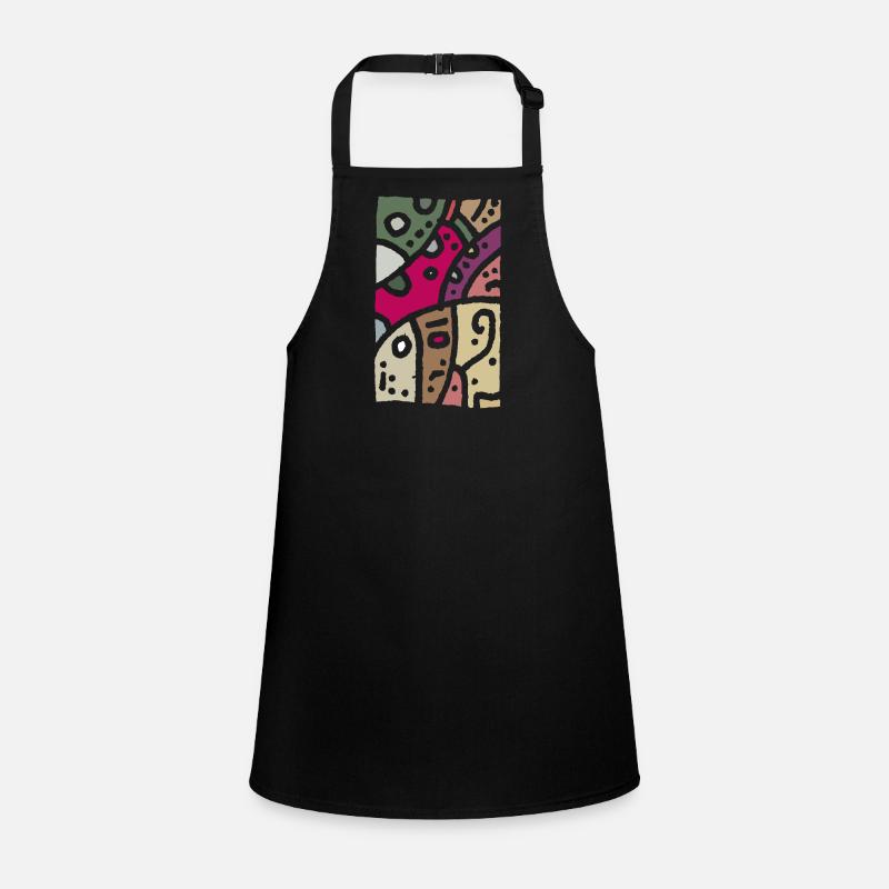 Pattern Art - Ethnic Color Children's Apron